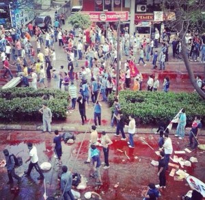Blood in Turkey