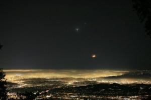 Space over Los Angeles